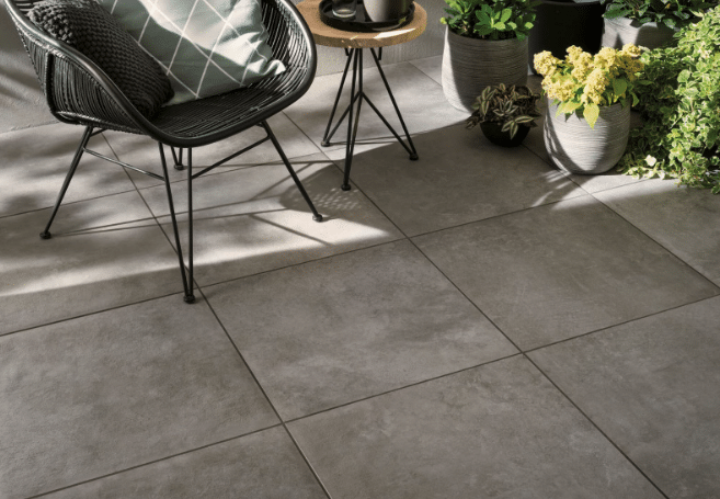 MyLiving Outdoor, grey large format pavers,